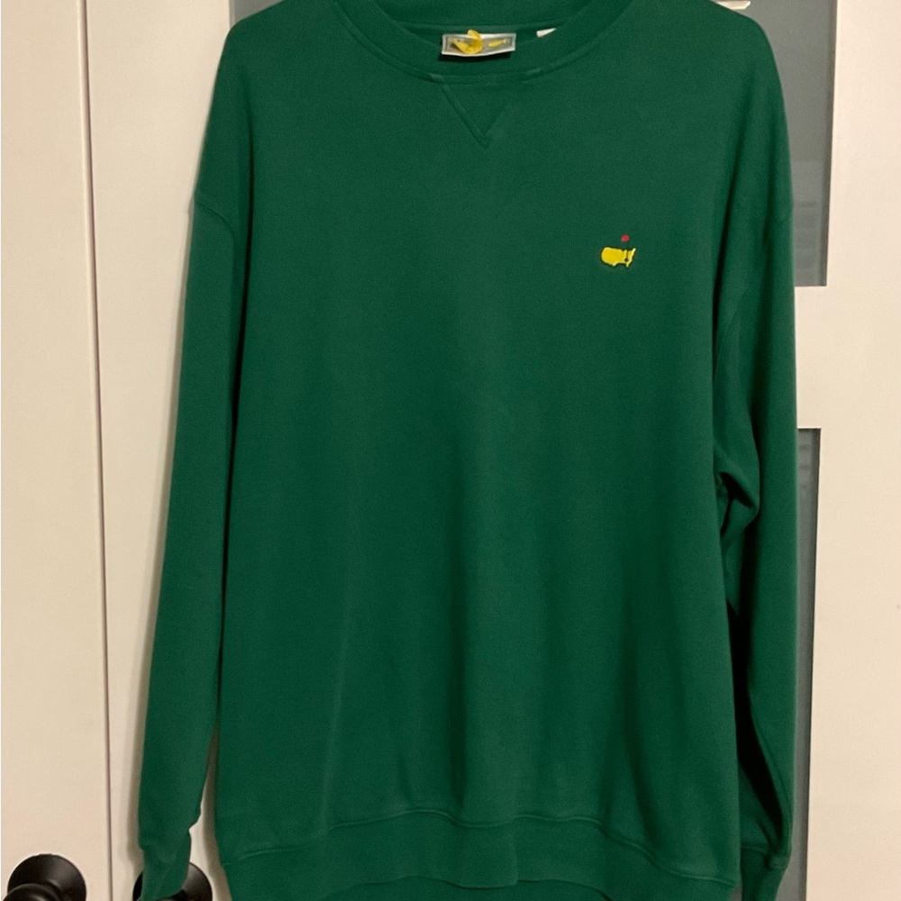 Masters Green Crewneck Sweater men’s XL